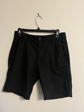 Men's Black Performance Shorts